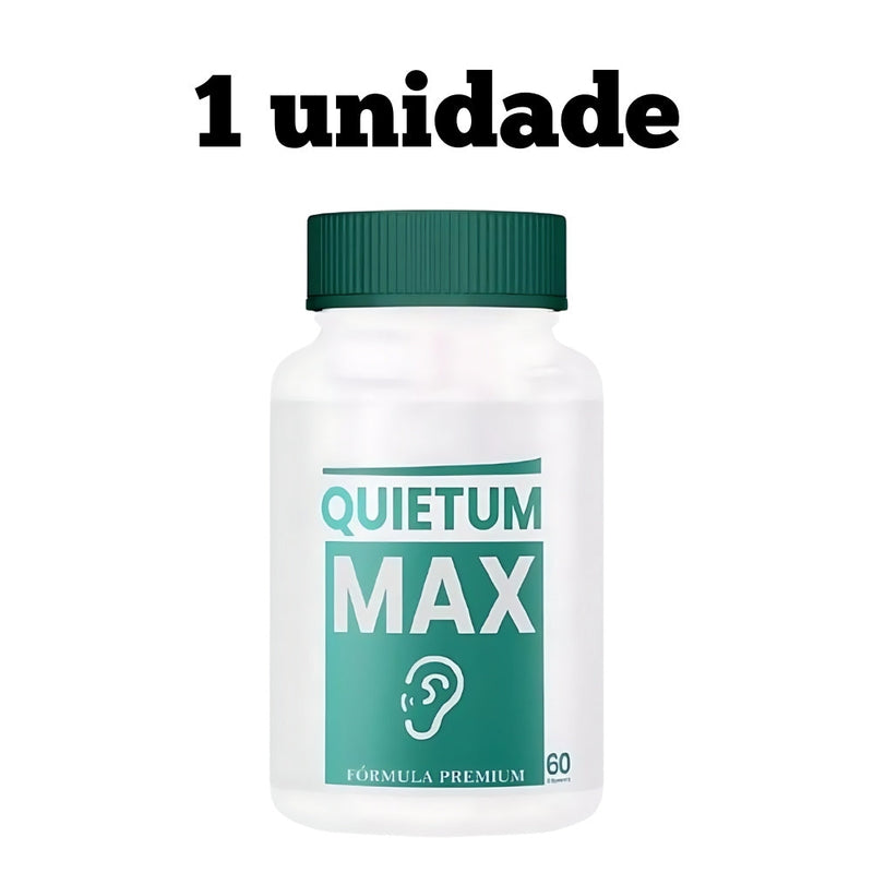 Quietum Max Original 60cp - Suplemento Natural! - Promoção Exclusiva + Frete Grátis