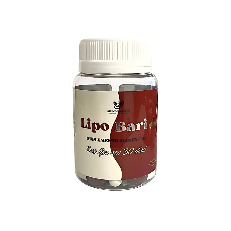 Lipo Bari Original 60cp - Suplemento Natural - Promoção Exclusiva + Frete Grátis