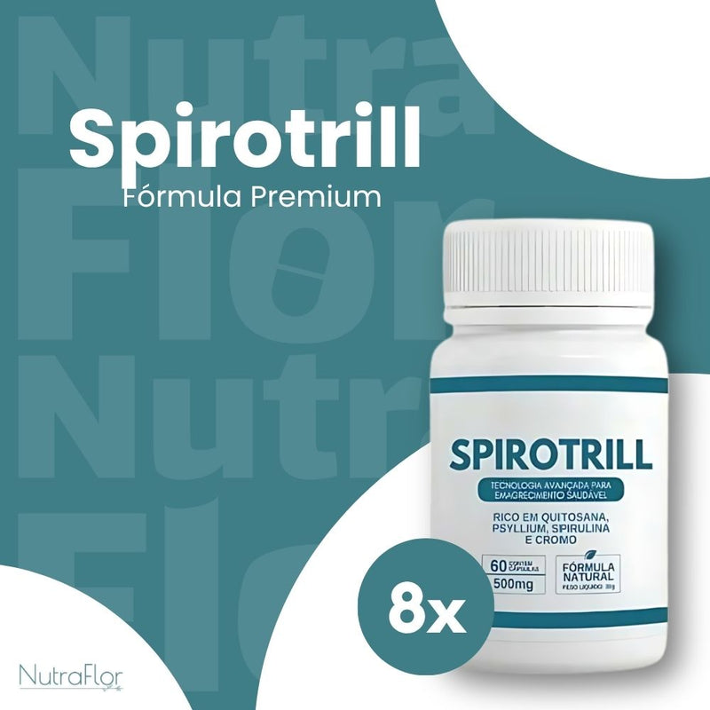 Spirotrill 60cp - Suplemento Natural - Promoção Exclusiva + Frete Grátis