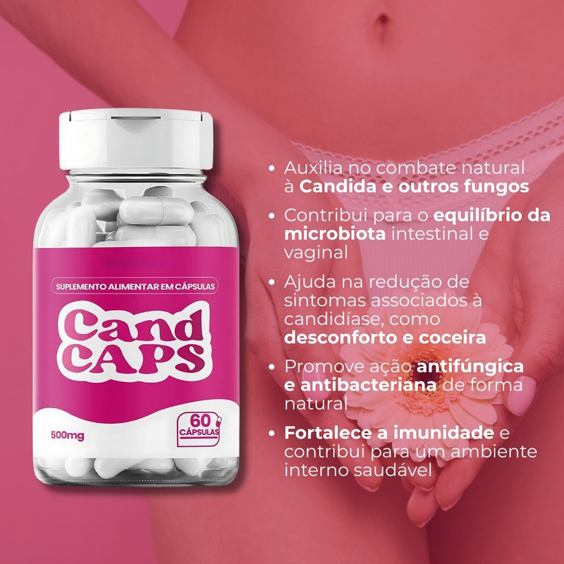 Cand Caps Original 60cp - Suplemento Natural - Promoção Exclusiva + Frete Grátis