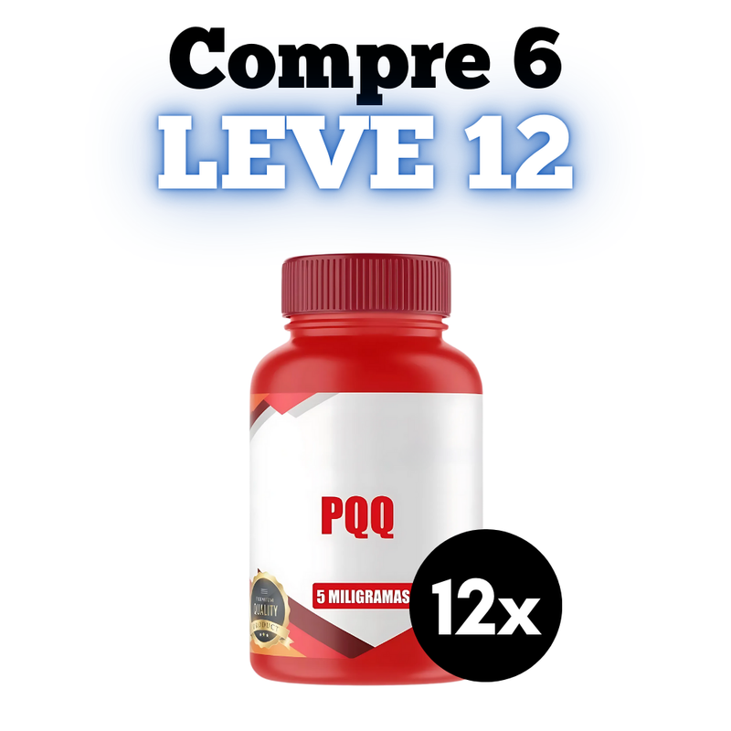 PQQ Original 30cp - Suplemento Natural! - Promoção Exclusiva + Frete Grátis