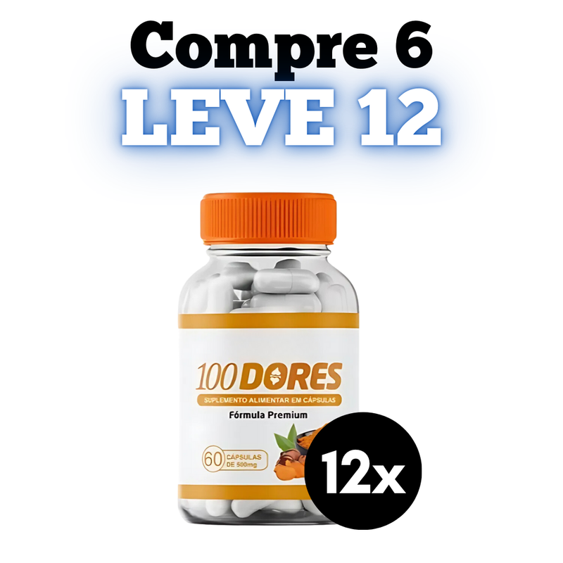 100Dores Original 30cp - Suplemento Natural - Promoção Exclusiva + Frete Grátis