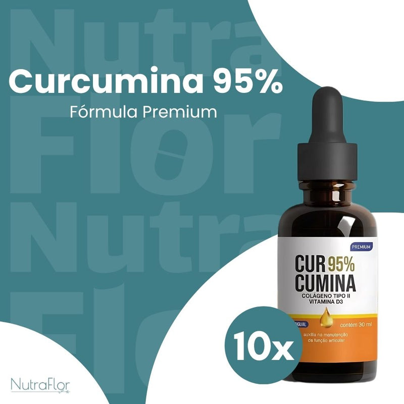 Curcumina 95% Original 30ml - Suplemento Natural - Promoção Exclusiva + Frete Grátis