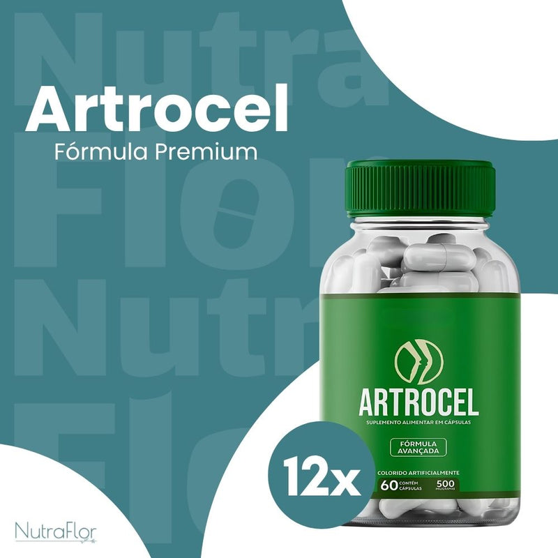 Artrocel Original 60cp - Suplemento Natural - Promoção Exclusiva + Frete Grátis