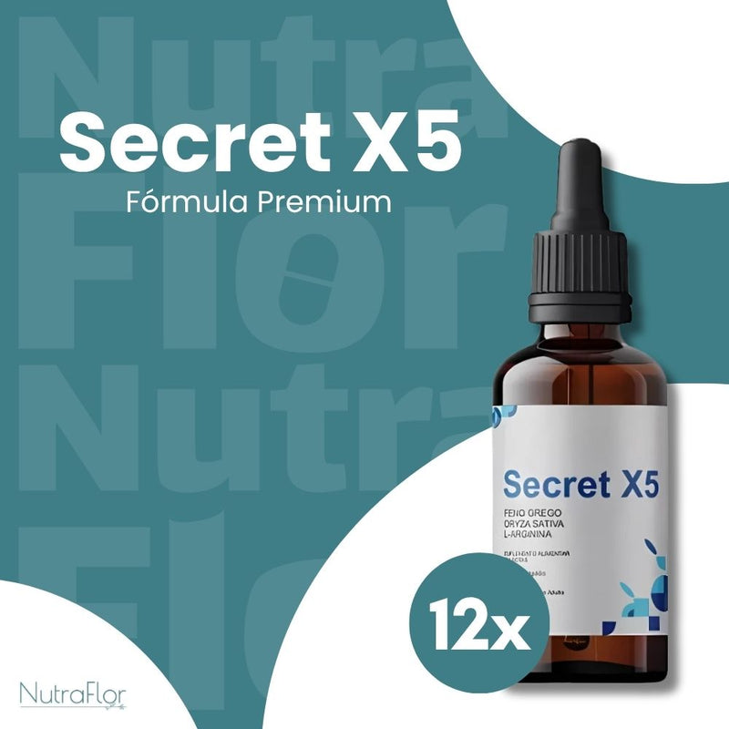 Secret X5 Original 30ml  - Suplemento Natural - Promoção Exclusiva + Frete Grátis