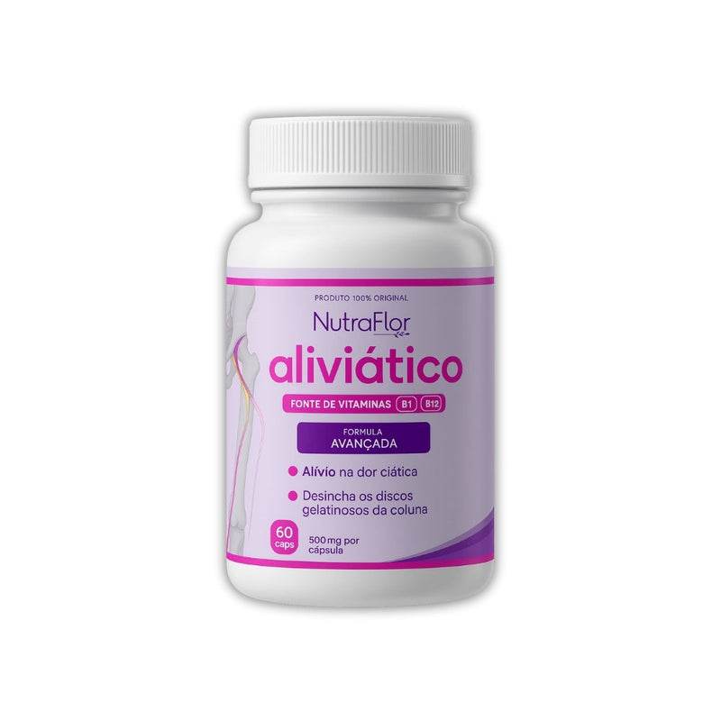 Aliviático Original 30cp - Suplemento Natural - Promoção Exclusiva + Frete Grátis