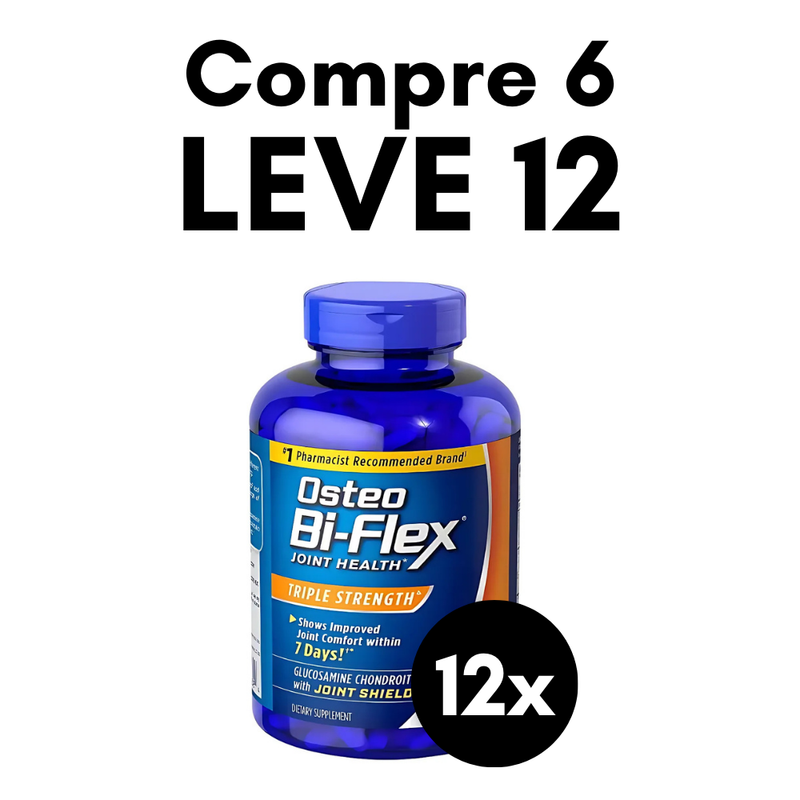 Osteo Bi-flex Original 60cp - Suplemento Natural - Promoção Exclusiva + Frete Grátis