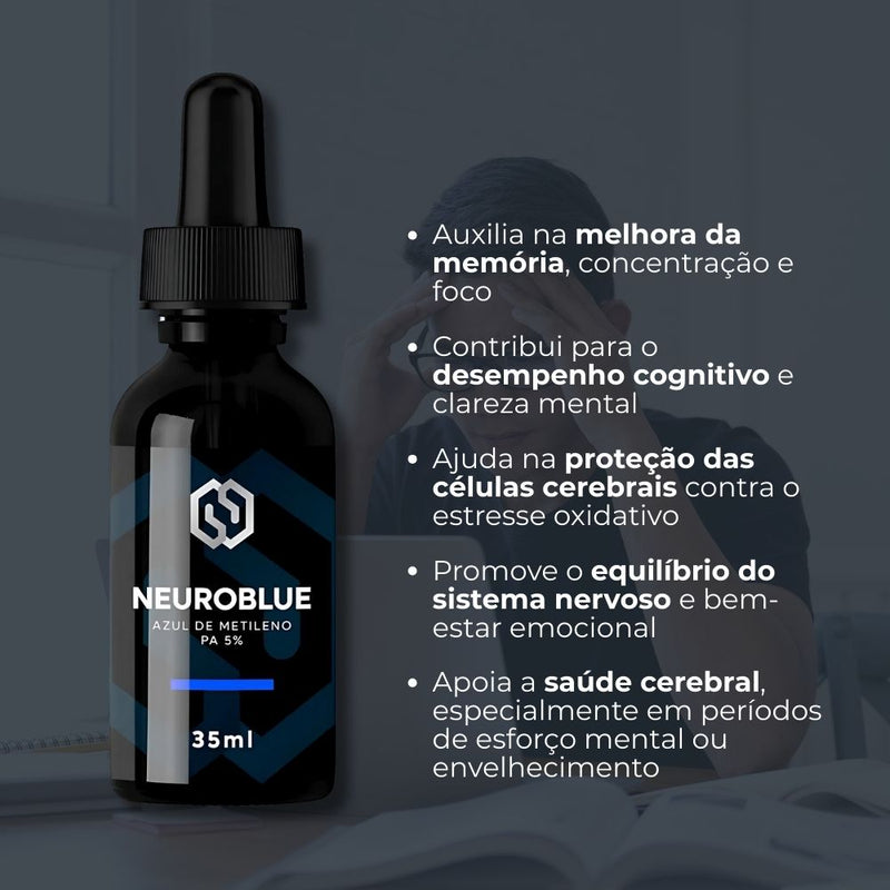 Neuroblue Original 35ml - Suplemento Natural - Promoção Exclusiva + Frete Grátis