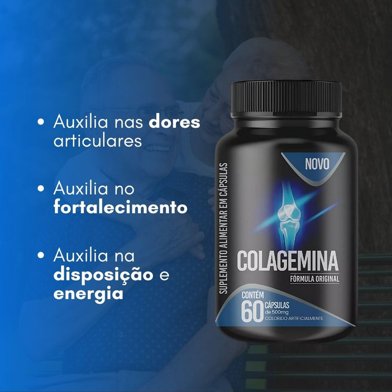 Colagemina Original 60cp - Suplemento Natural - Promoção Exclusiva + Frete Grátis