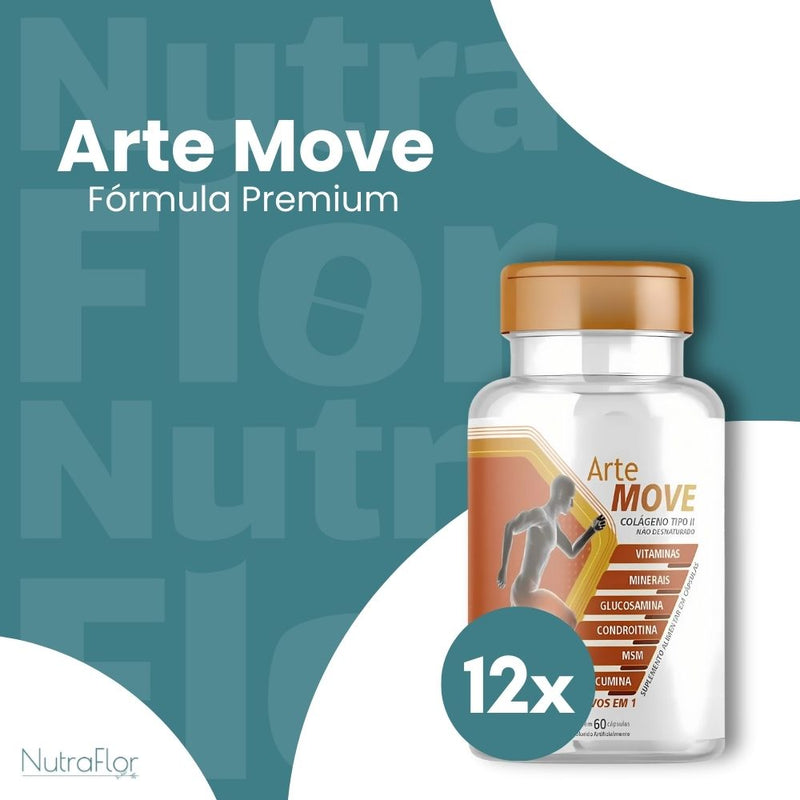 Arte Move Original 60cp - Suplemento Natural - Promoção Exclusiva + Frete Grátis