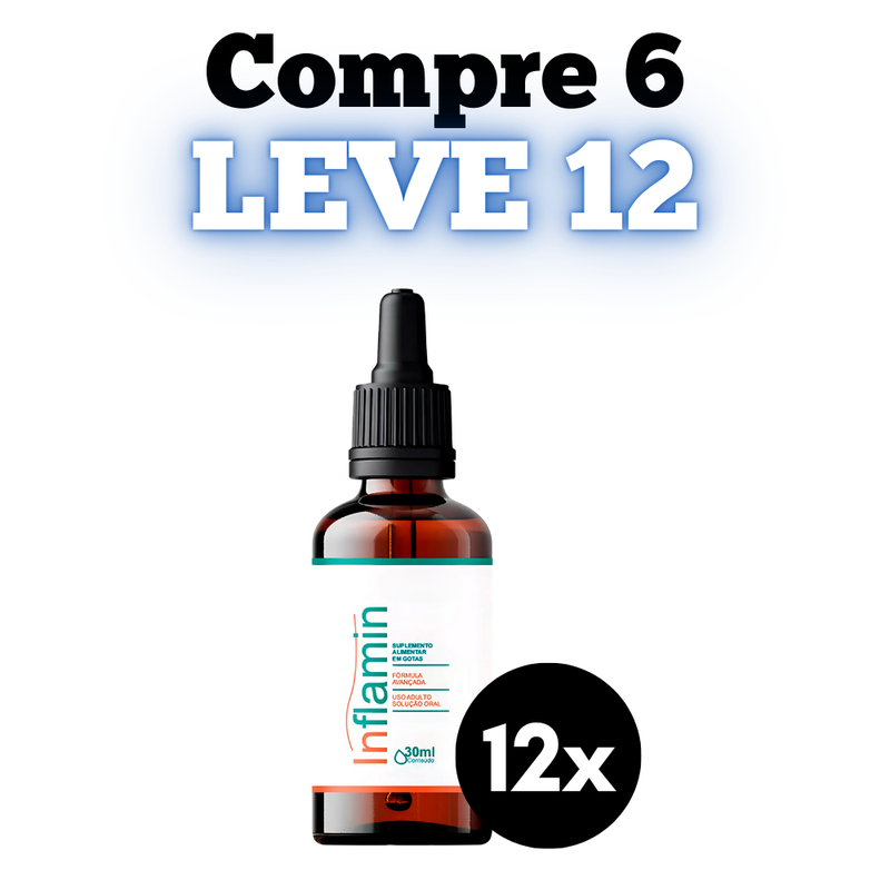 Inflamin Original 30ml - Suplemento Natural! - Promoção Exclusiva + Frete Grátis