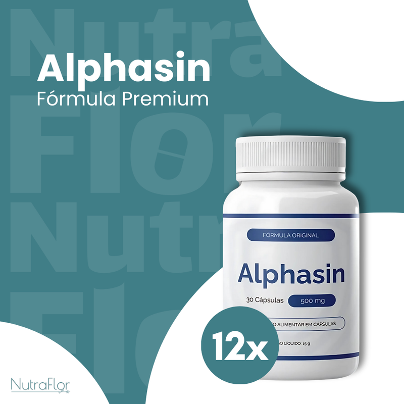 Alphasin Original 30cp - Suplemento Natural - Promoção Exclusiva + Frete Grátis