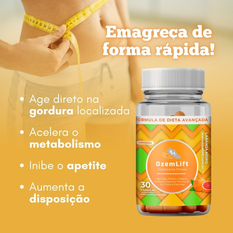 OzemLift Original 30cp - Suplemento Natural - Promoção Exclusiva + Frete Grátis