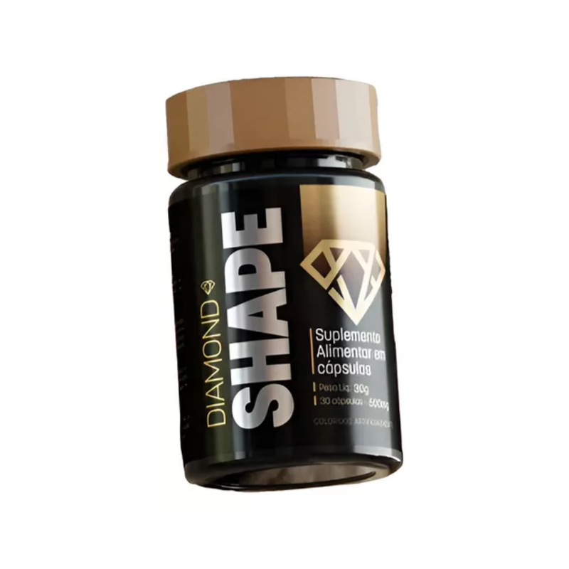 Diamond Shape Original 30cp - Suplemento Natural! - Promoção Exclusiva + Frete Grátis