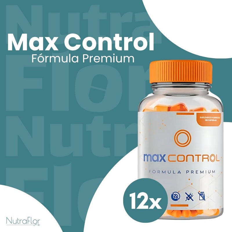 Max Control Original 60cp - Suplemento Natural! - Promoção Exclusiva + Frete Grátis