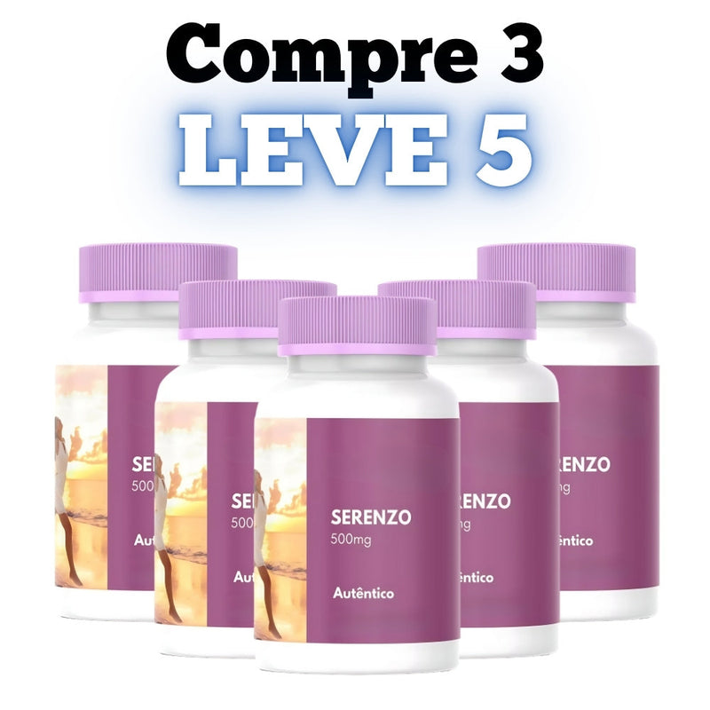 Serenzo Original 60cp - Suplemento Natural! - Promoção Exclusiva + Frete Grátis