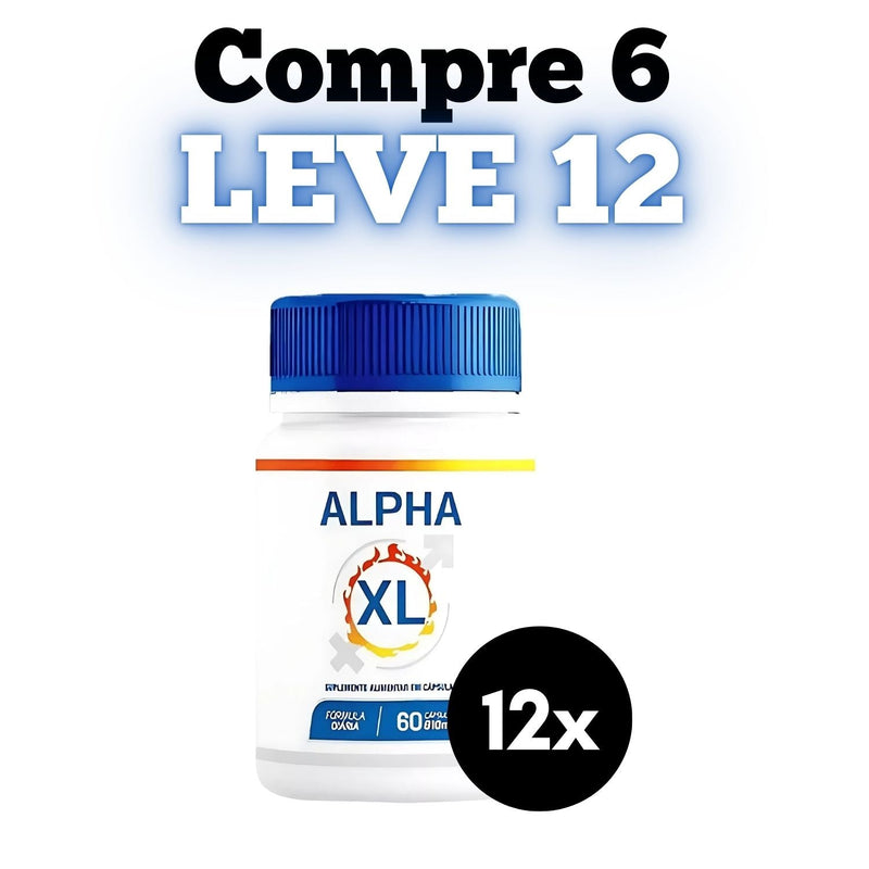 Alpha XL Original 60cp - Suplemento Natural - Promoção Oficial com Frete Grátis