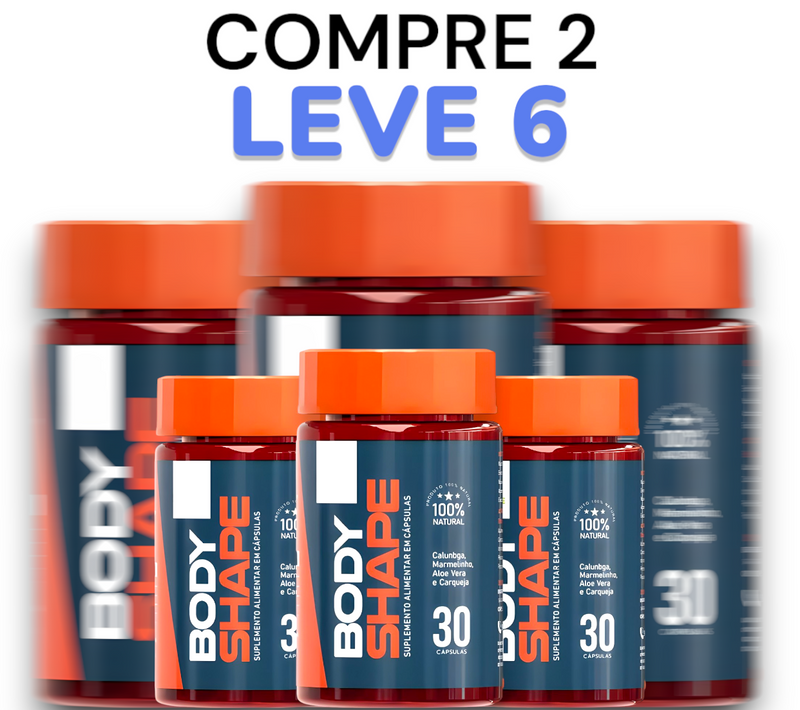 Body Shape Original 30cp - Suplemento Natural!  - Promoção Exclusiva + Frete Grátis