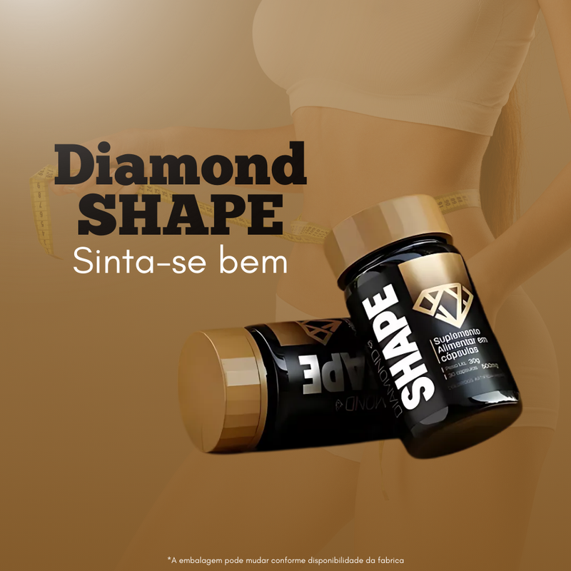 Diamond Shape Original 30cp - Suplemento Natural! - Promoção Exclusiva + Frete Grátis