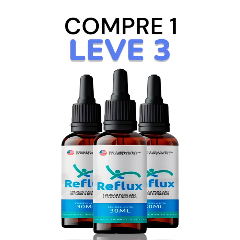 Reflux Original 30ml - Suplemento Natural! - Promoção Exclusiva + Frete Grátis